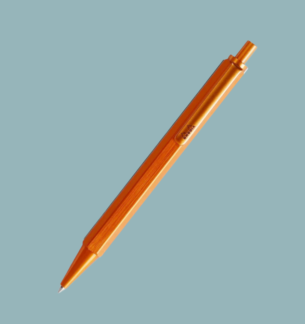 Rollerball Pen: Orange – Rhodia