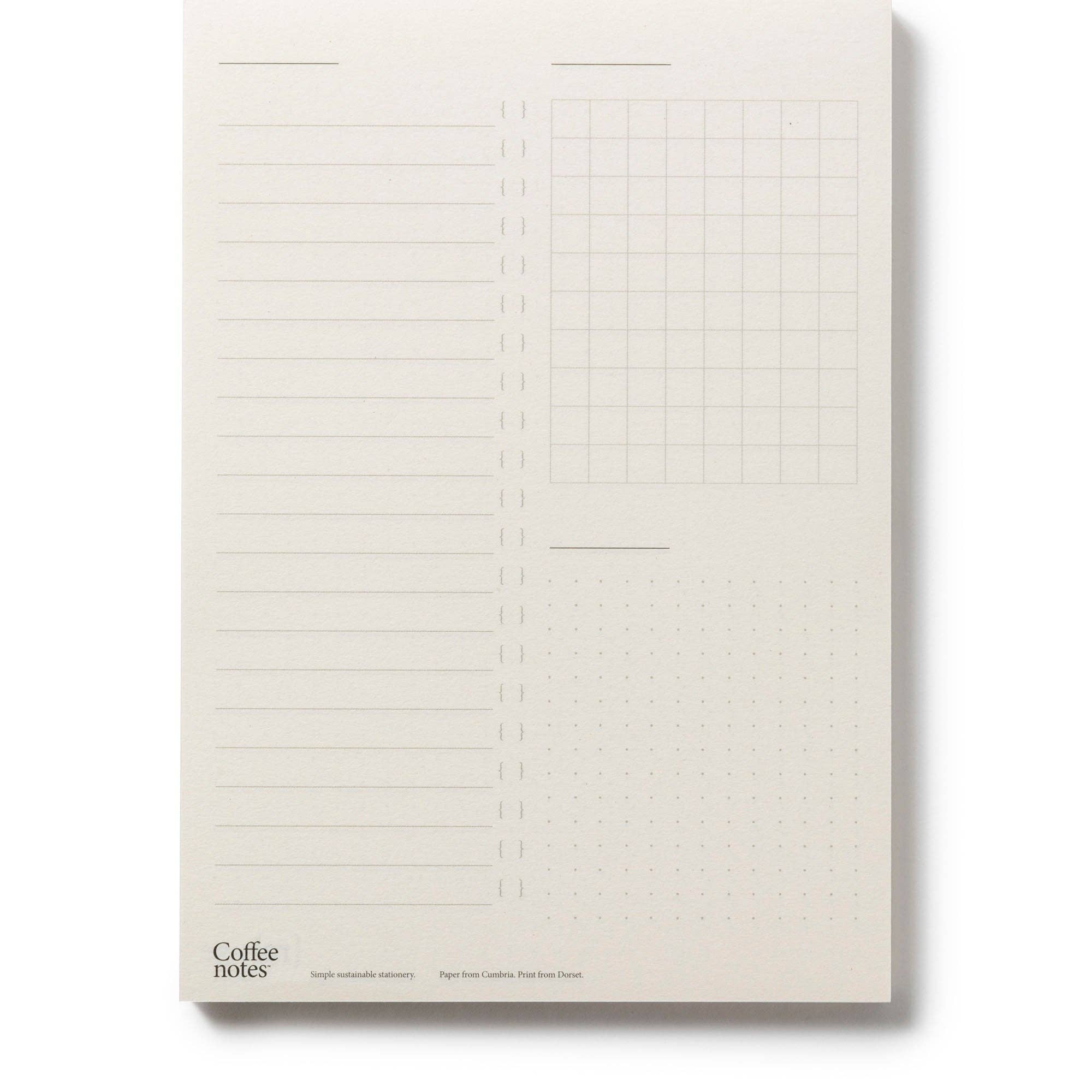 Pure Organiser Pad: Kraft