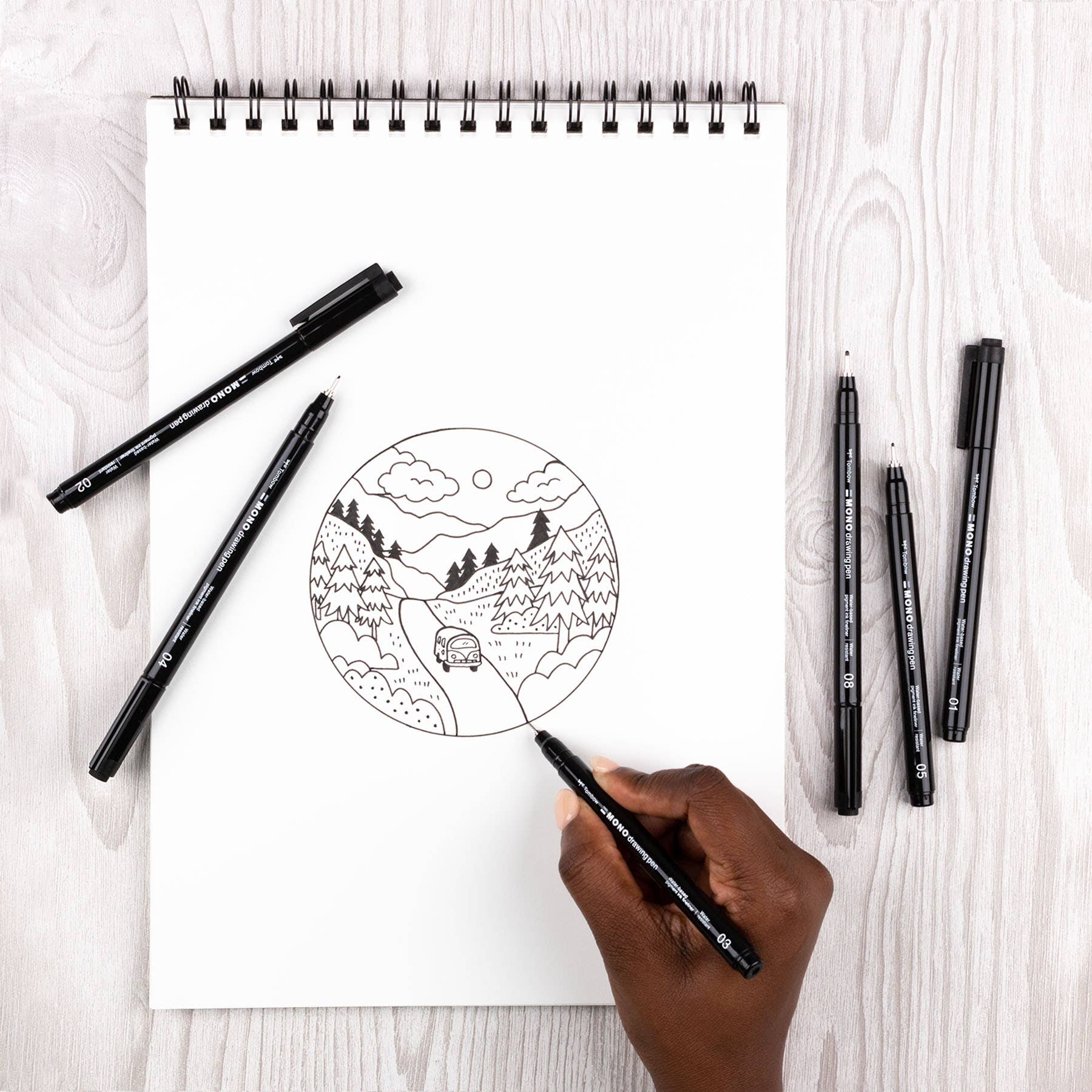 Drawing Pens, 005 – MONO