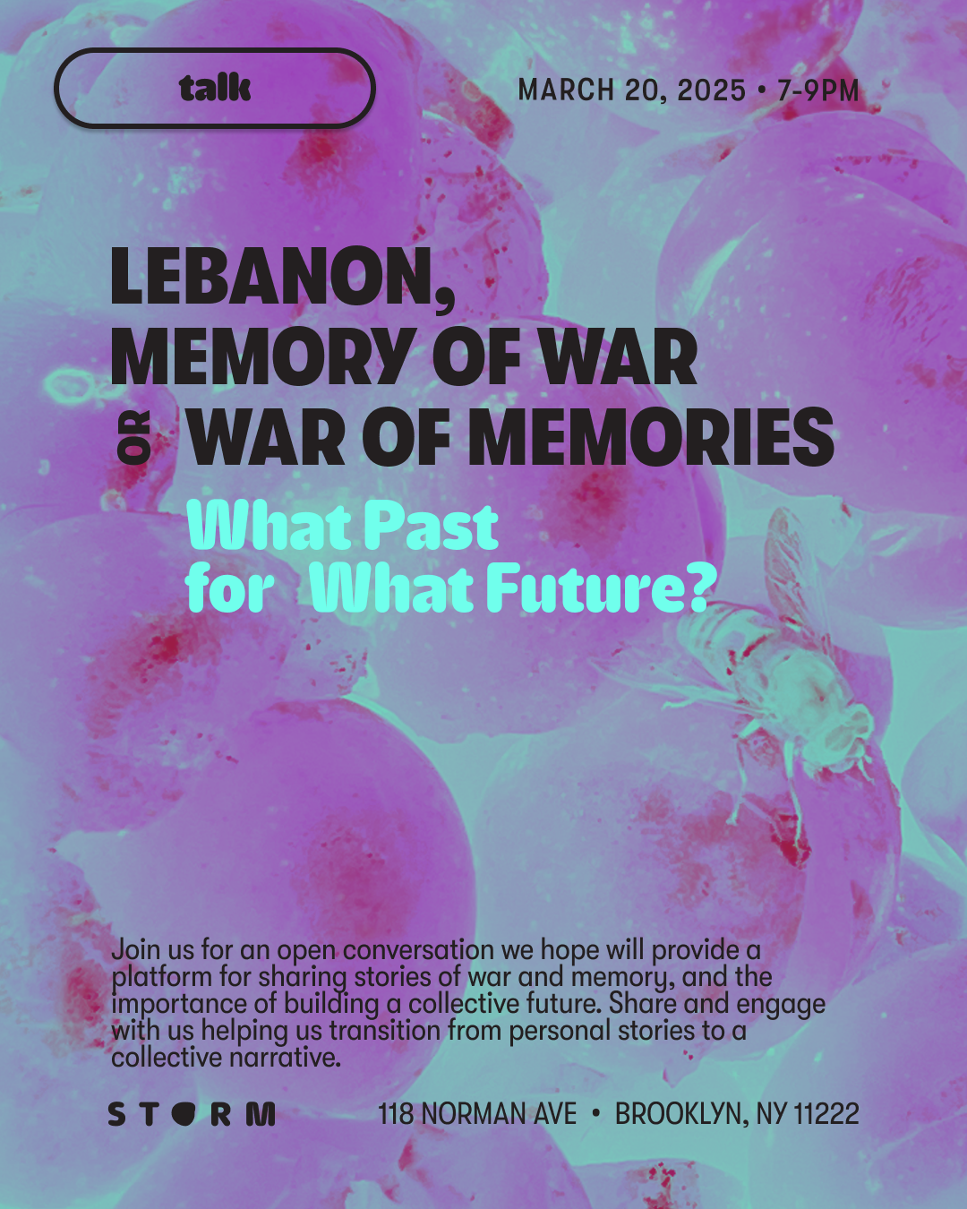 MAR 20 • CONVERSATION Memories of War of War of memories – what Past for what Future?