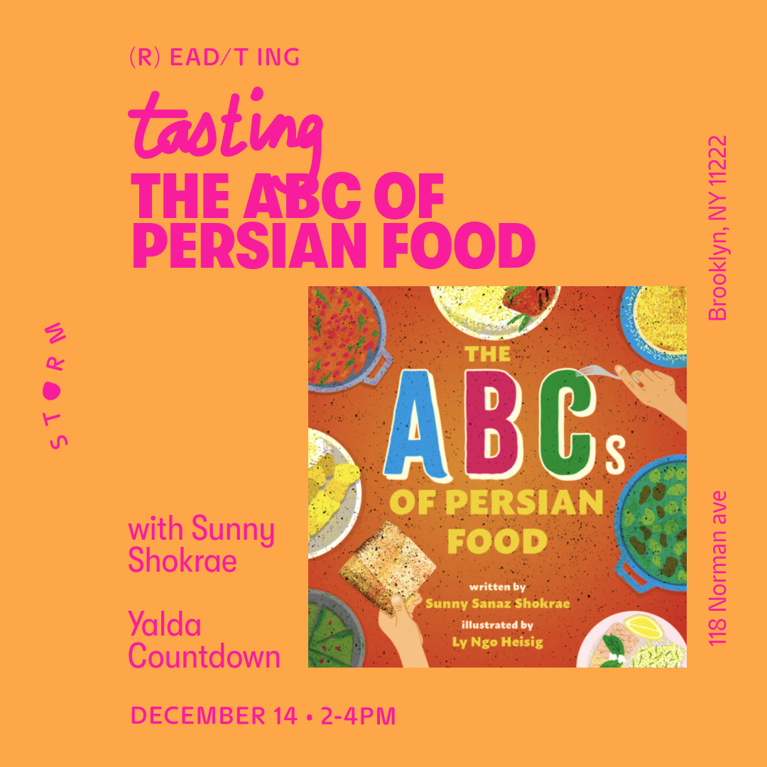 Dec 14 • Tasting The ABCs of Persian Food with Sunny Shokrae - Yalda Countdown