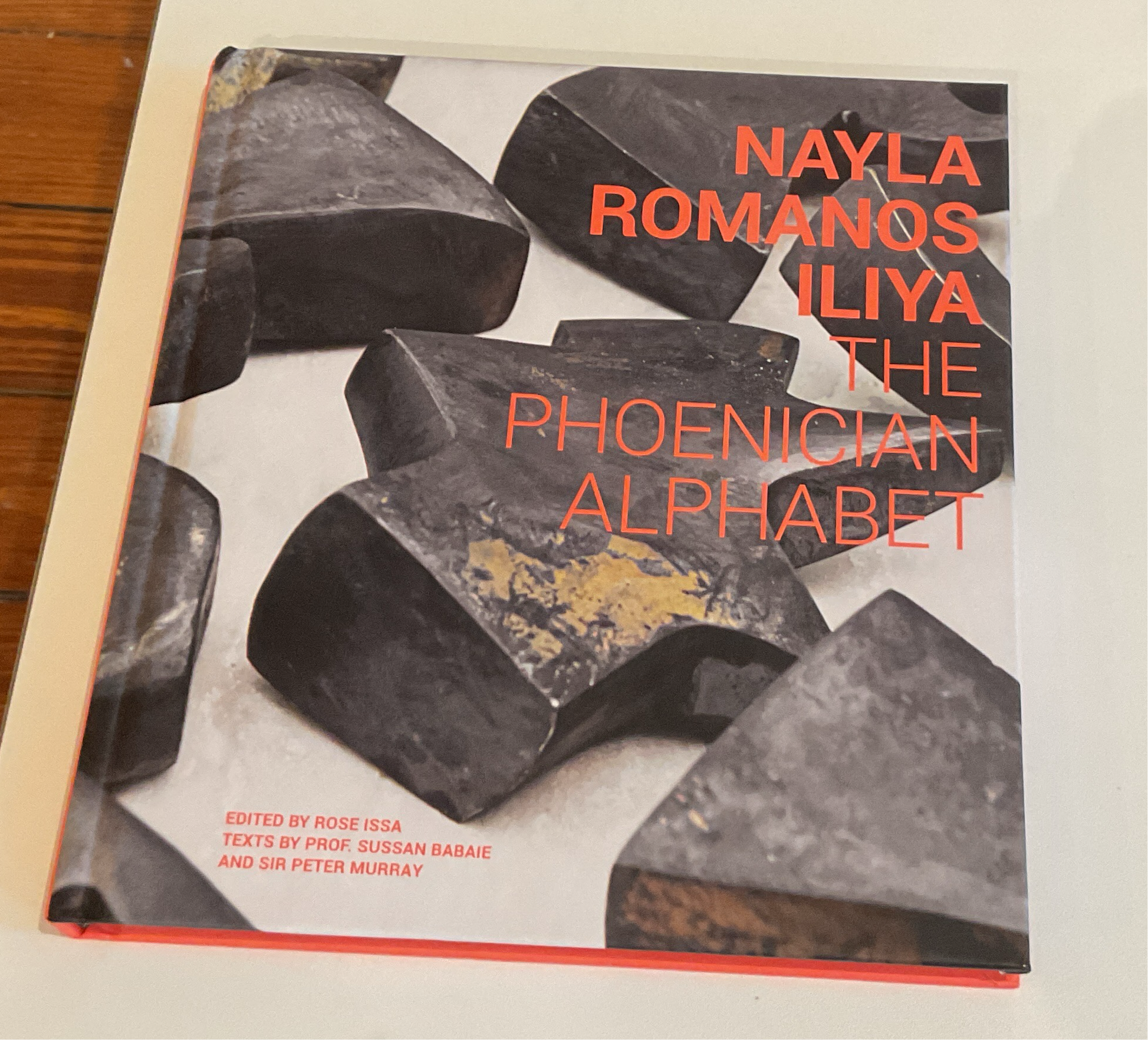 Nayla Romanos Iliya: The Phoenician Alphabet - Rose Issa