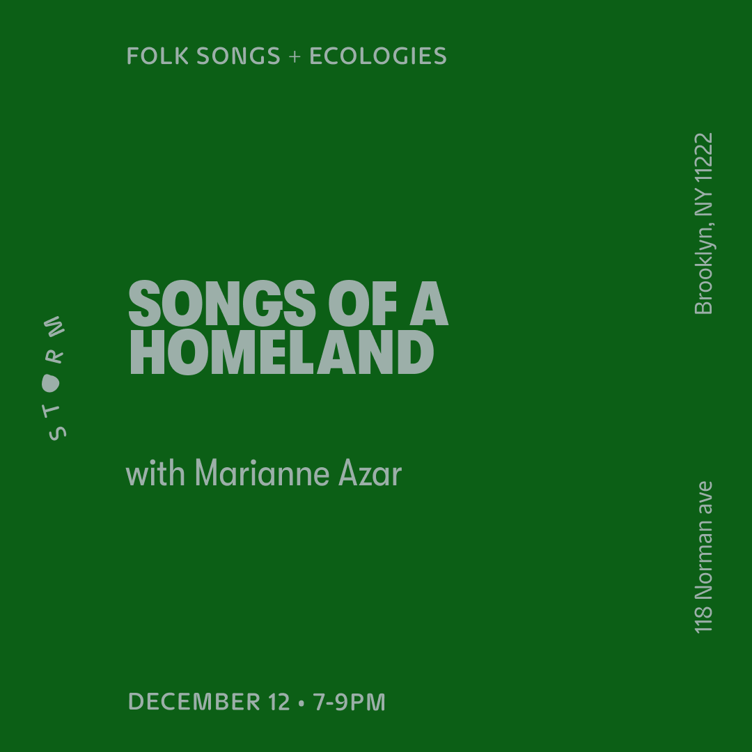 Dec 12 • Songs of A Homeland with Marianne Azar