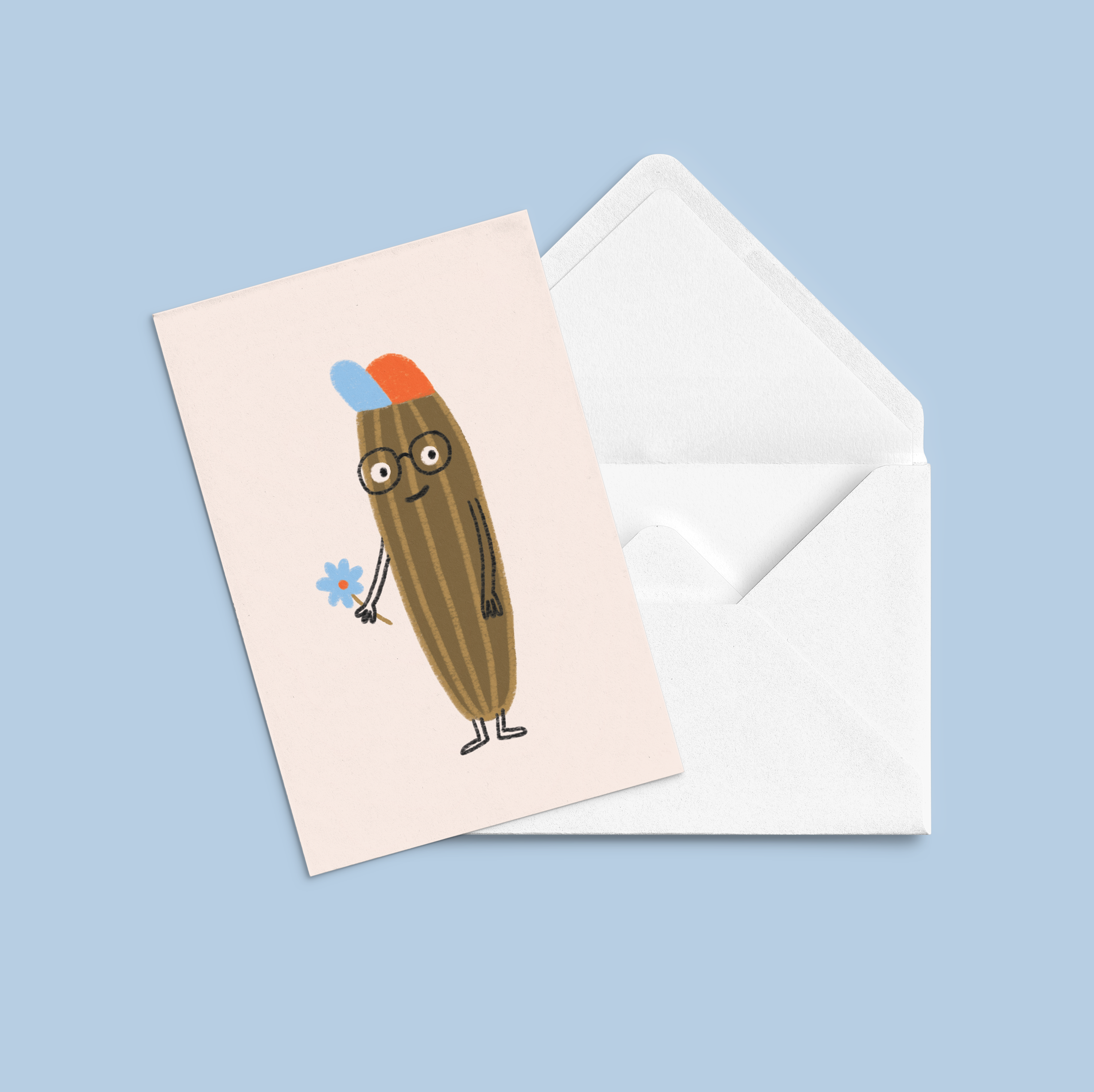 Greeting Card 'Mister Pickle'