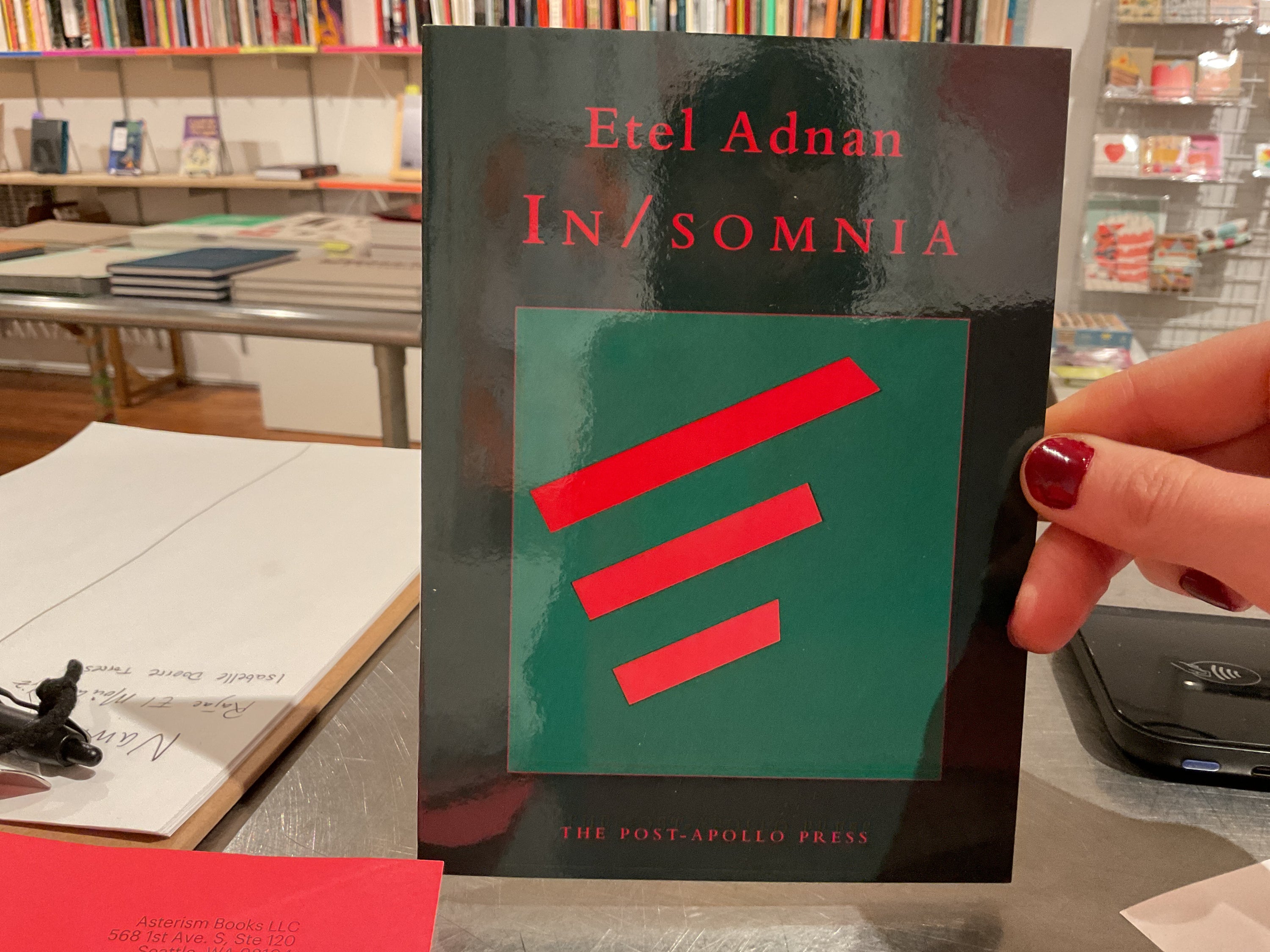 In/somnia - Etel Adnan