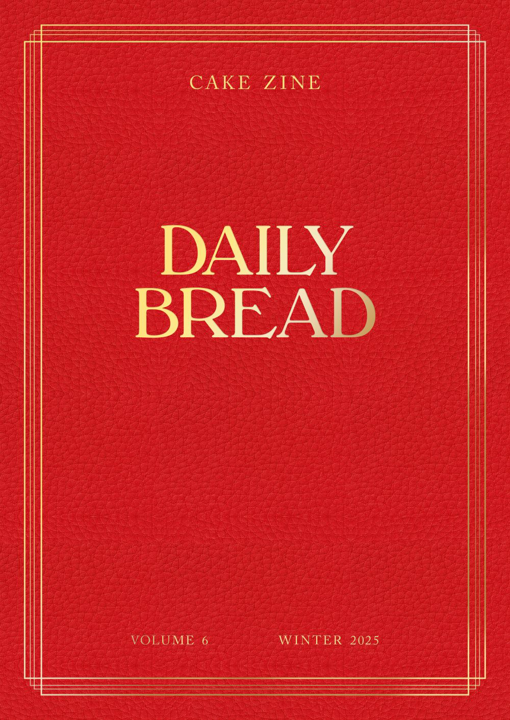 Daily Bread - Cake Zine