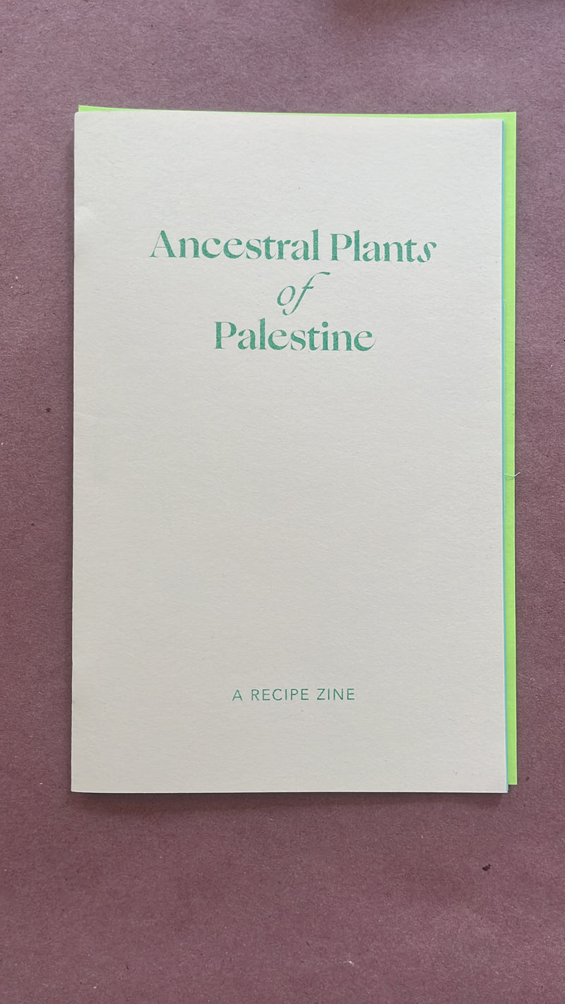Ancestral Plants of Palestine – Michelle Nazzal • Archive