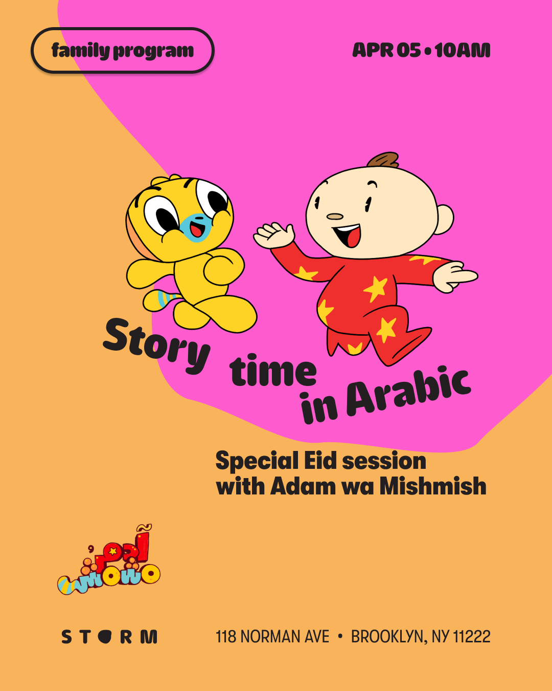 APR 5 • Arabic Story time – Eid session