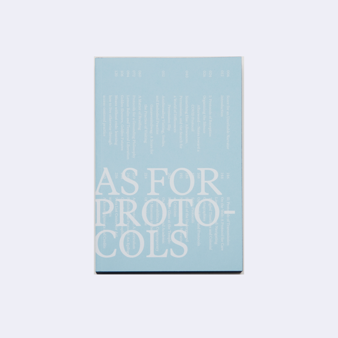 As For Protocols