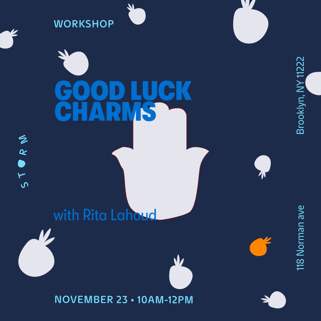 Nov 23 • Good Luck Symbols of the Arab World with Rita Lahoud