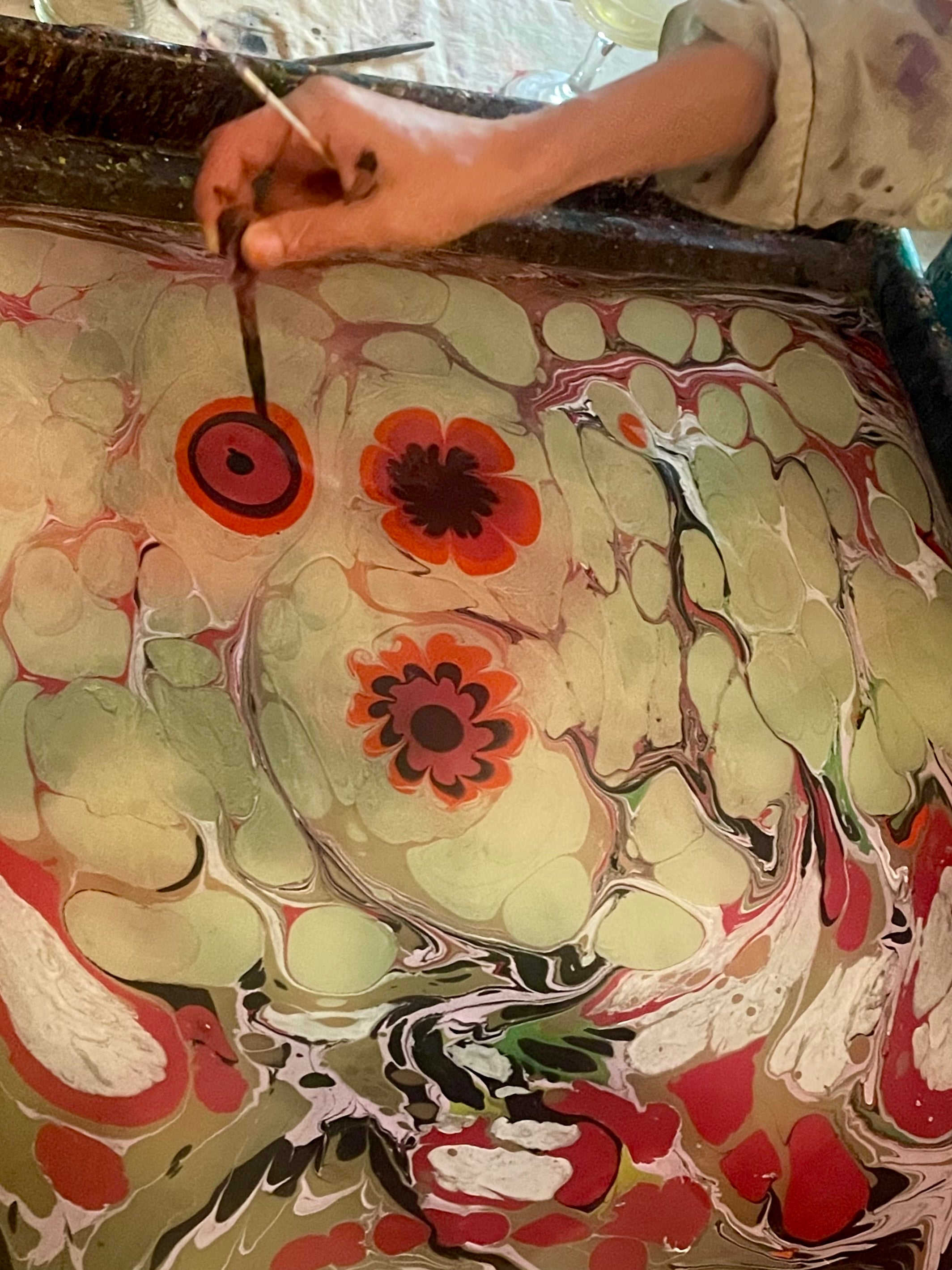 July 24: Paper Marbling with Maggie Paxton