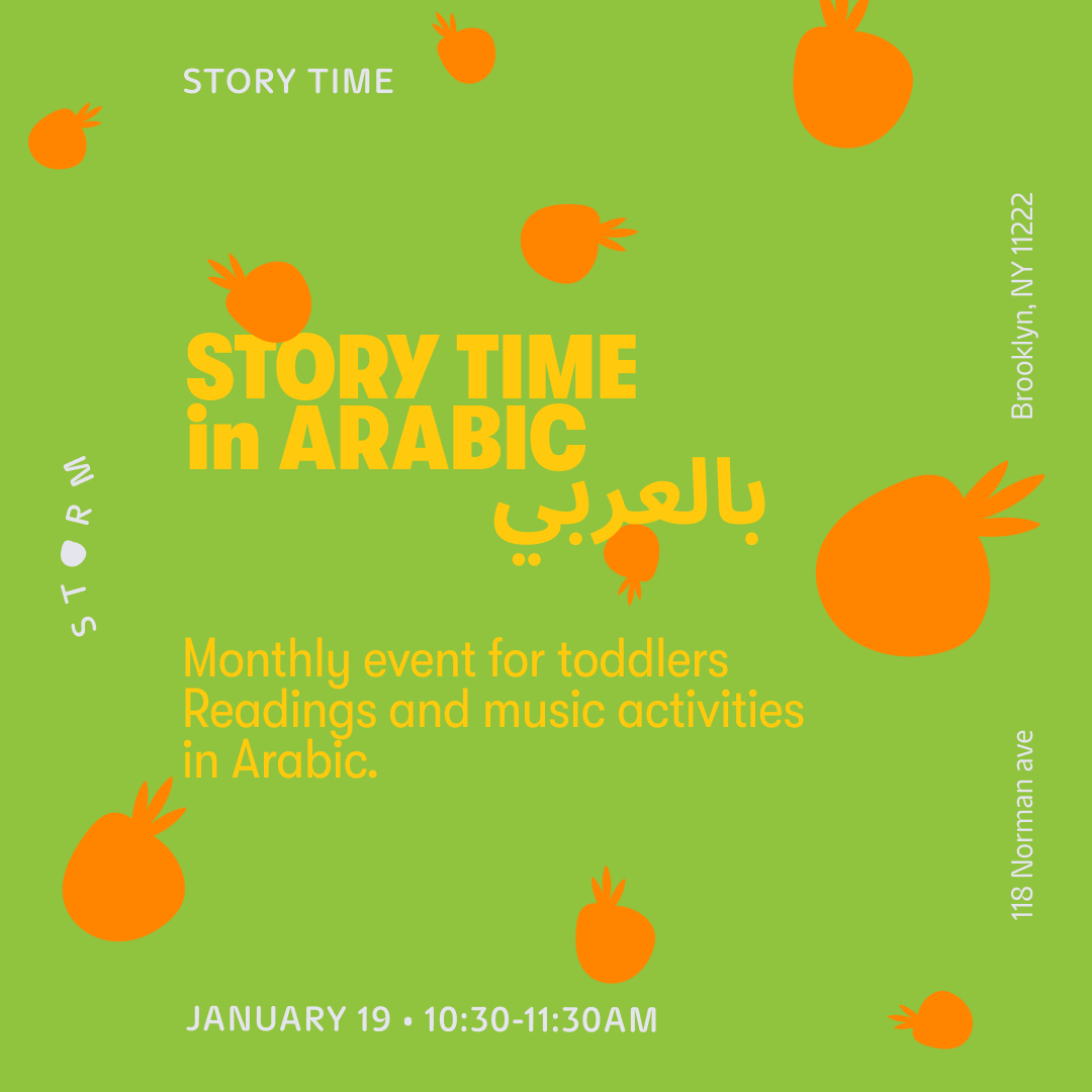 Jan 19 • Storytime in Arabic for toddlers