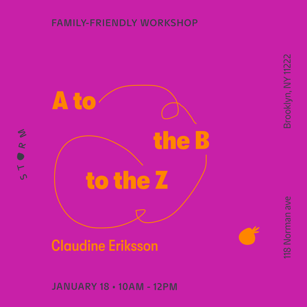 Jan 18 • A to the B to the Z – Claudine Eriksson