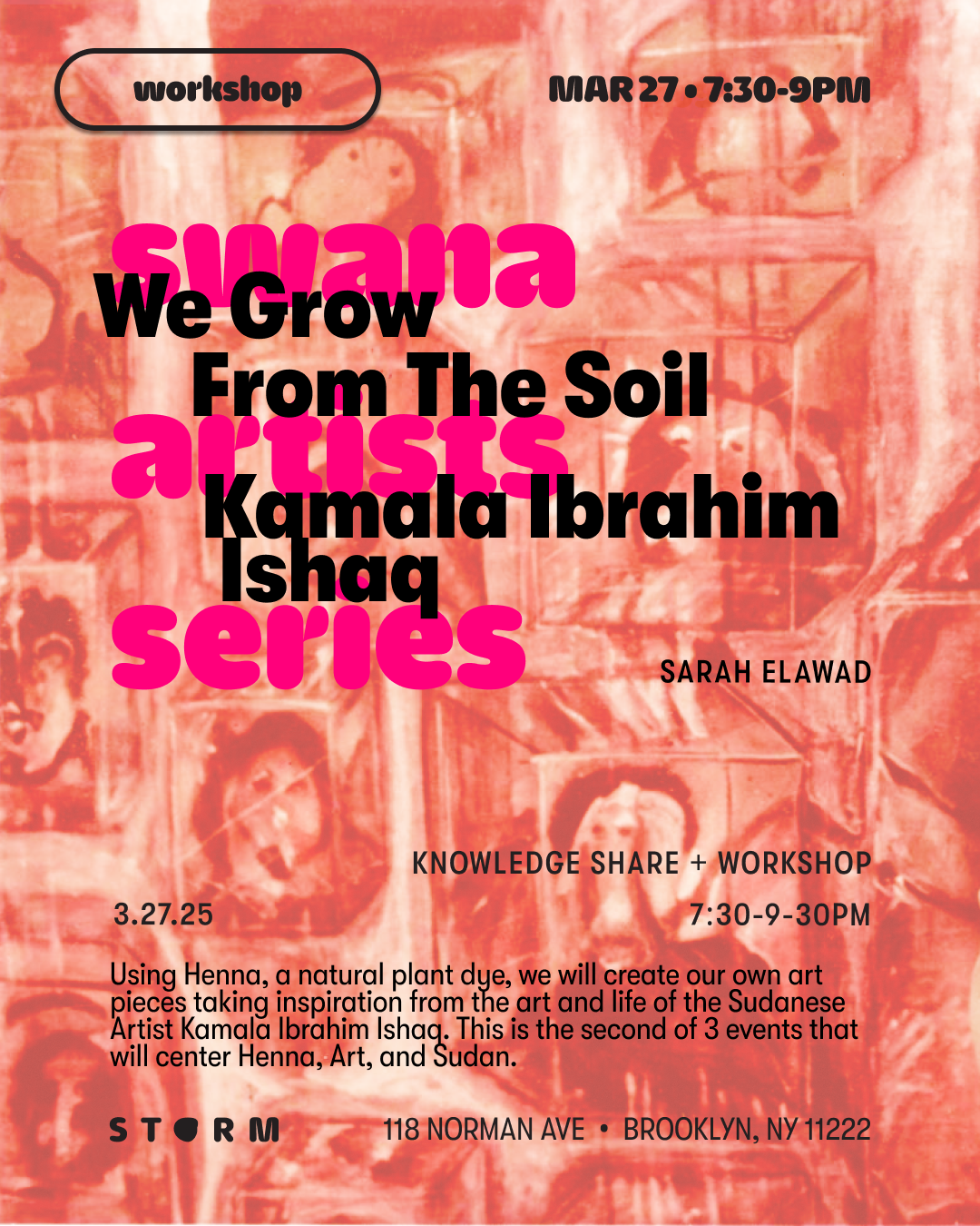 MAR 27 • We Grow From the Soil – Kamala Ibrahim Ishaq by Sarah Elawad