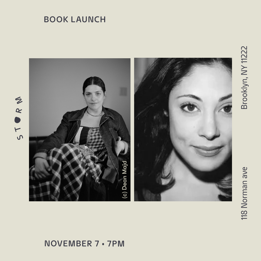 Nov 7 • book launch : A Woman is a school – Céline Semaan