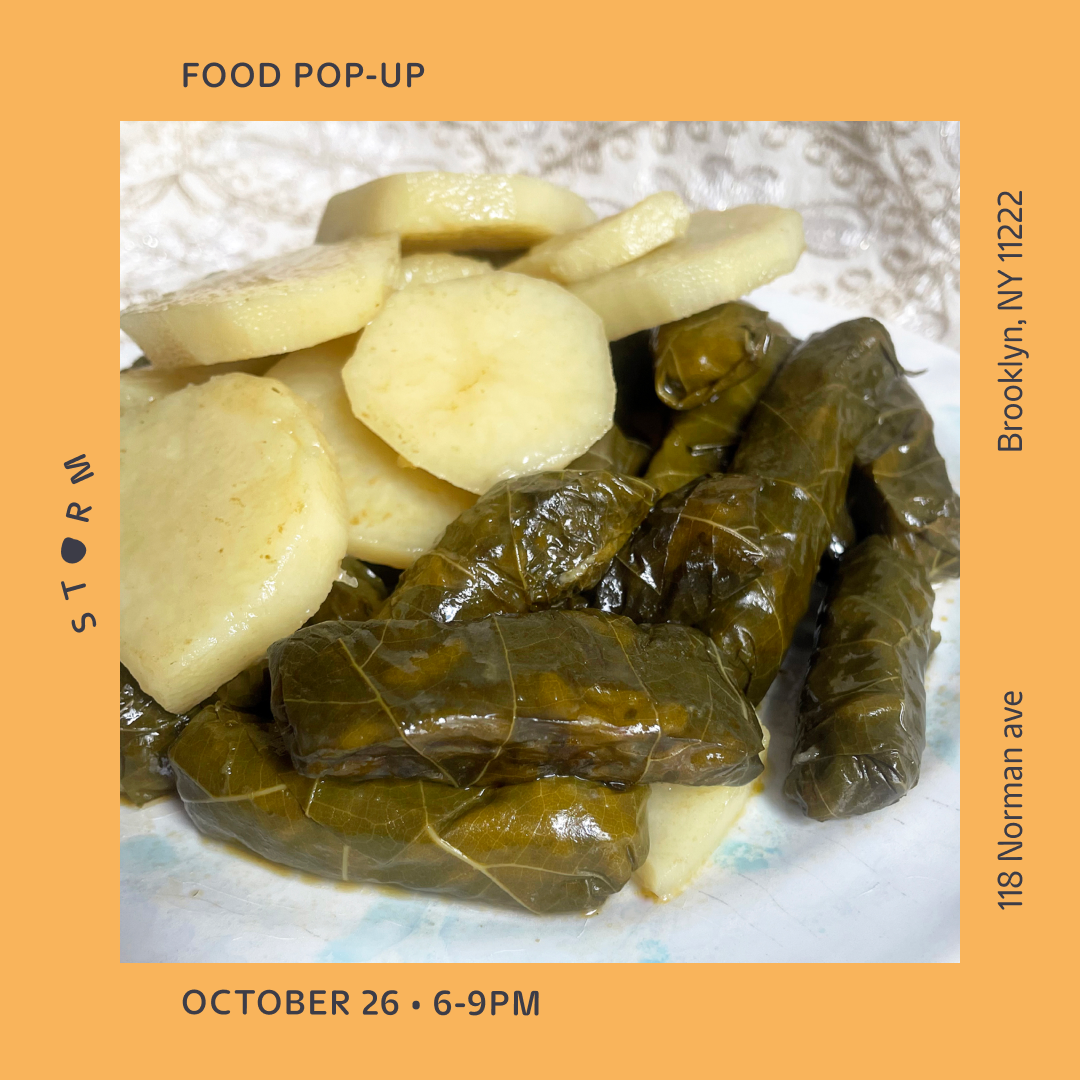 Oct 26 • Hummus w zeitouni POP-UP – Zeina Zeitoun & Johnny Hummus