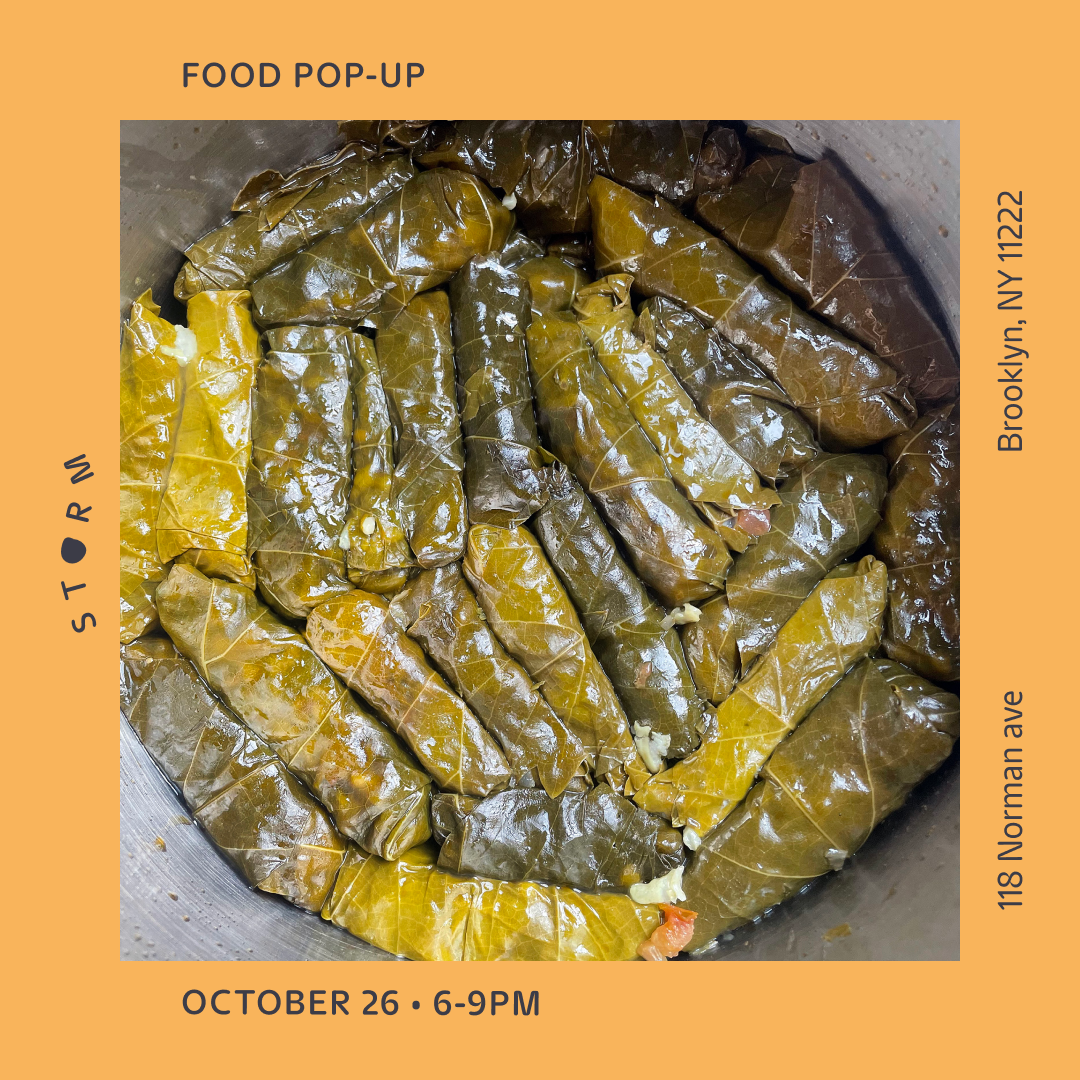 Oct 26 • Hummus w zeitouni POP-UP – Zeina Zeitoun & Johnny Hummus