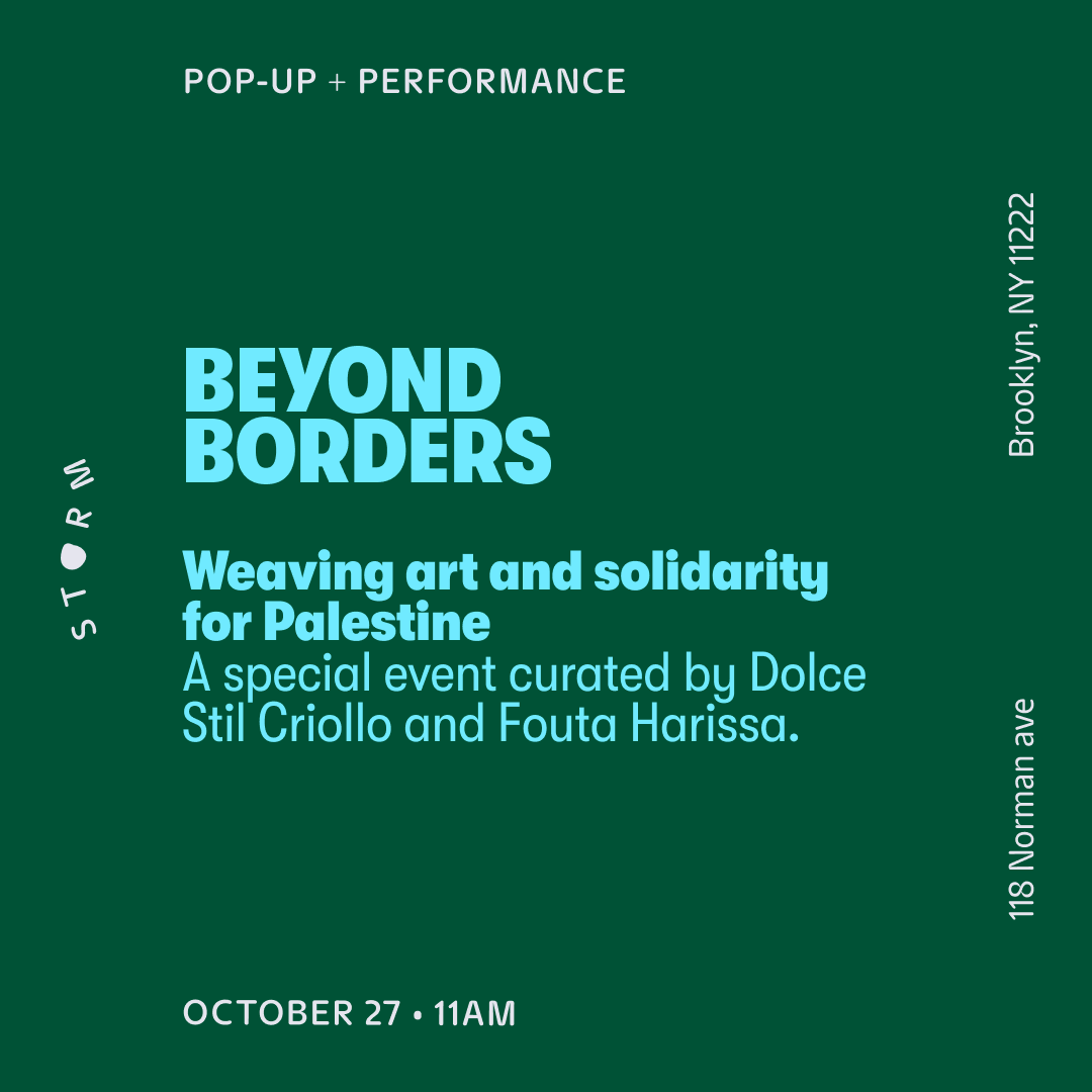 Oct 27 • Beyond Borders: Weaving Art and Solidarity for Palestine