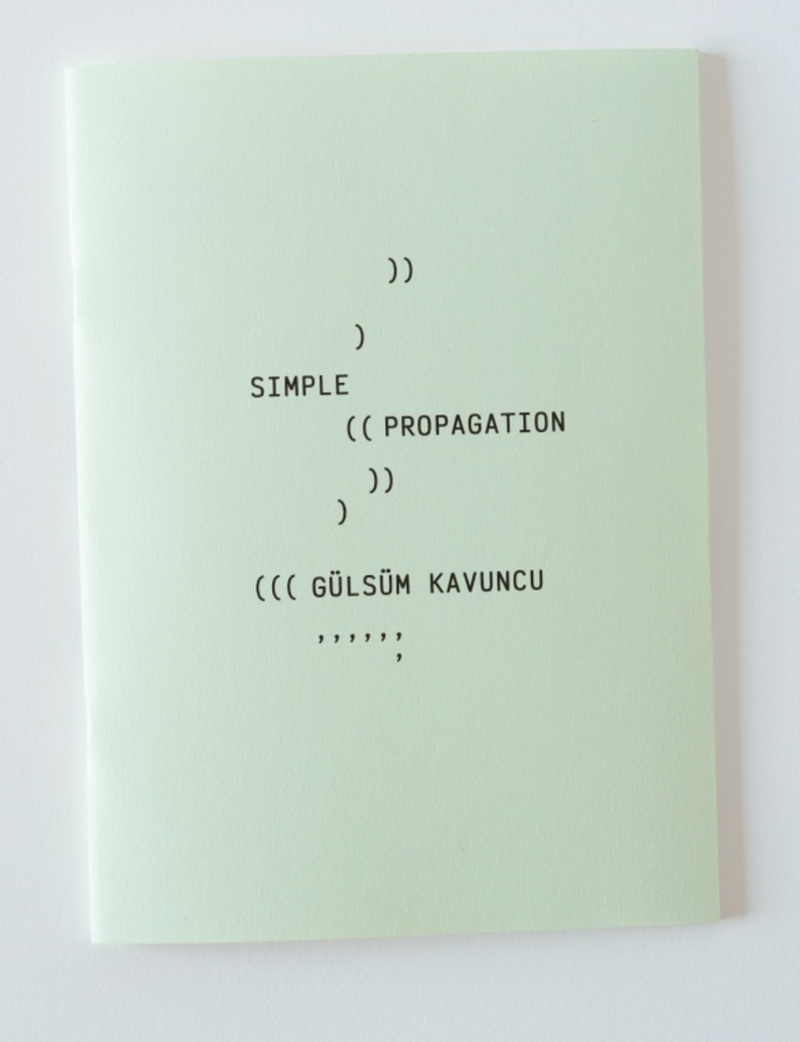 Simple Propagation – Gülsüm Kavuncu • Archive