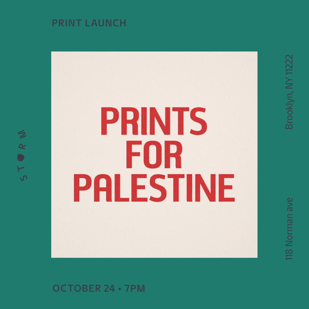 Oct 24 • Prints for Palestine – prompt: