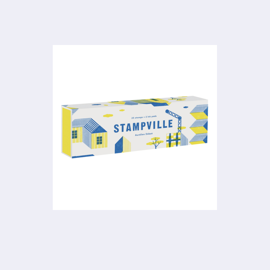 Stampville 25 Stamps + 2 Ink Pads