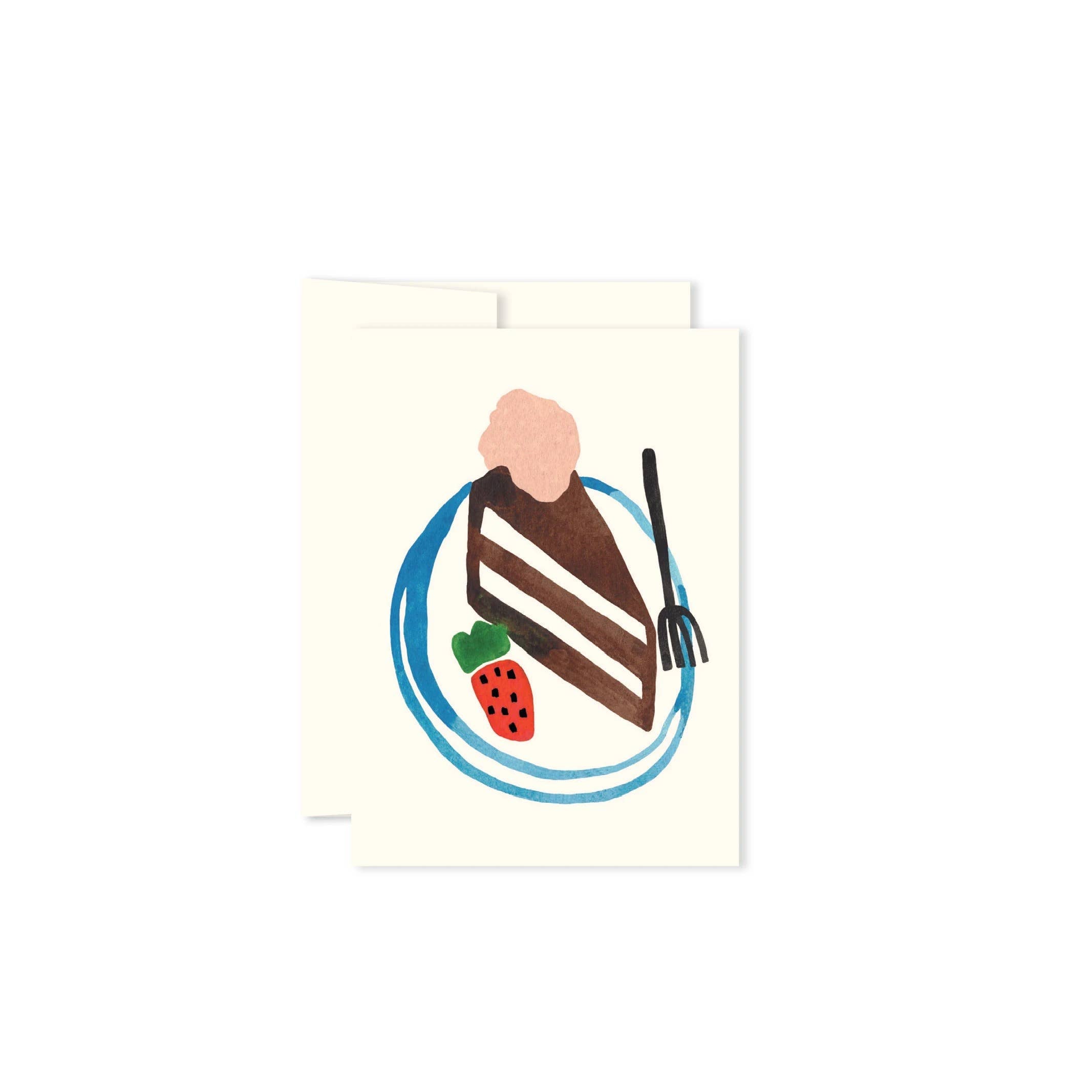 CAKE Miniature Greeting Card —  Paperole