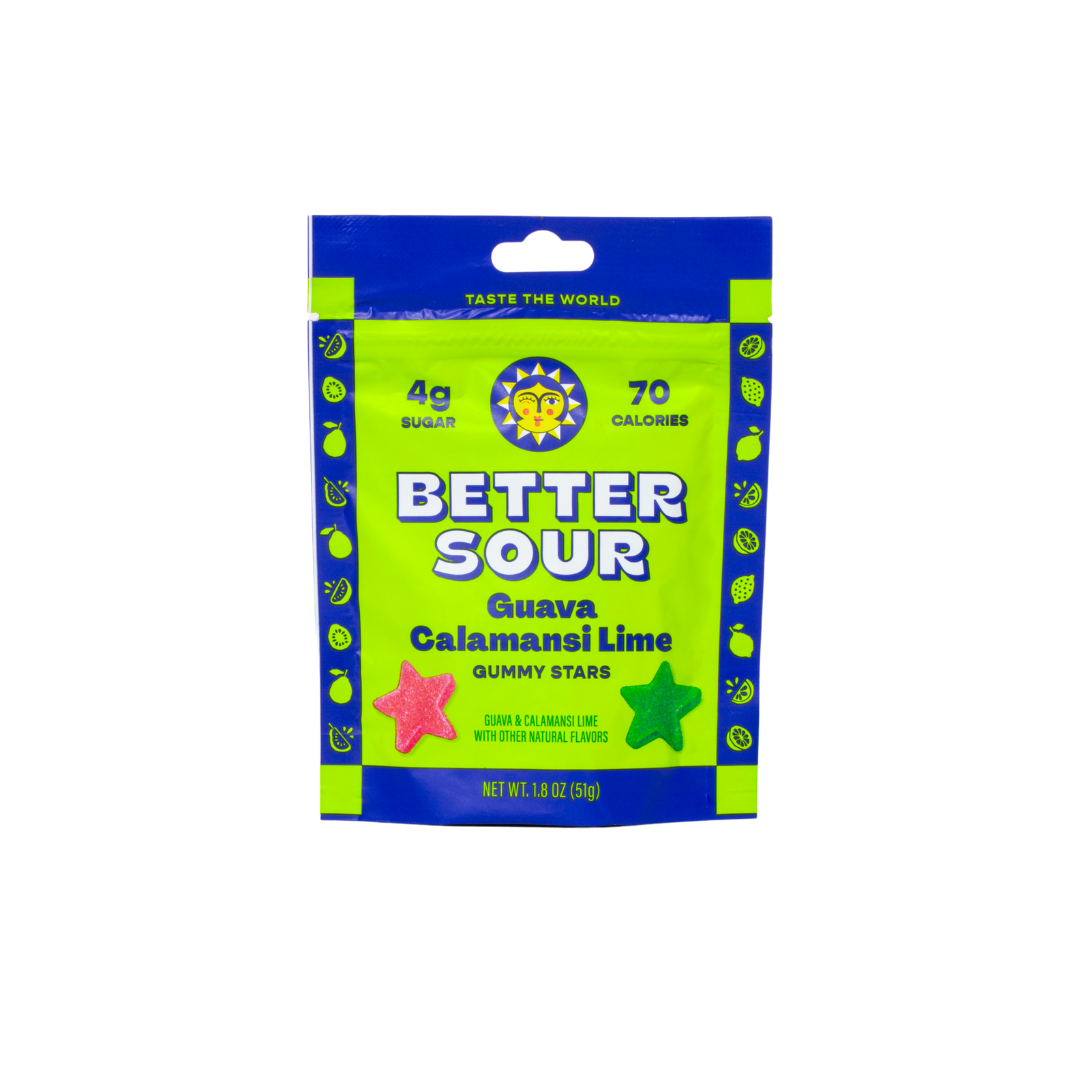 Better Sour – Guava Calamansi Lime Gummy Stars