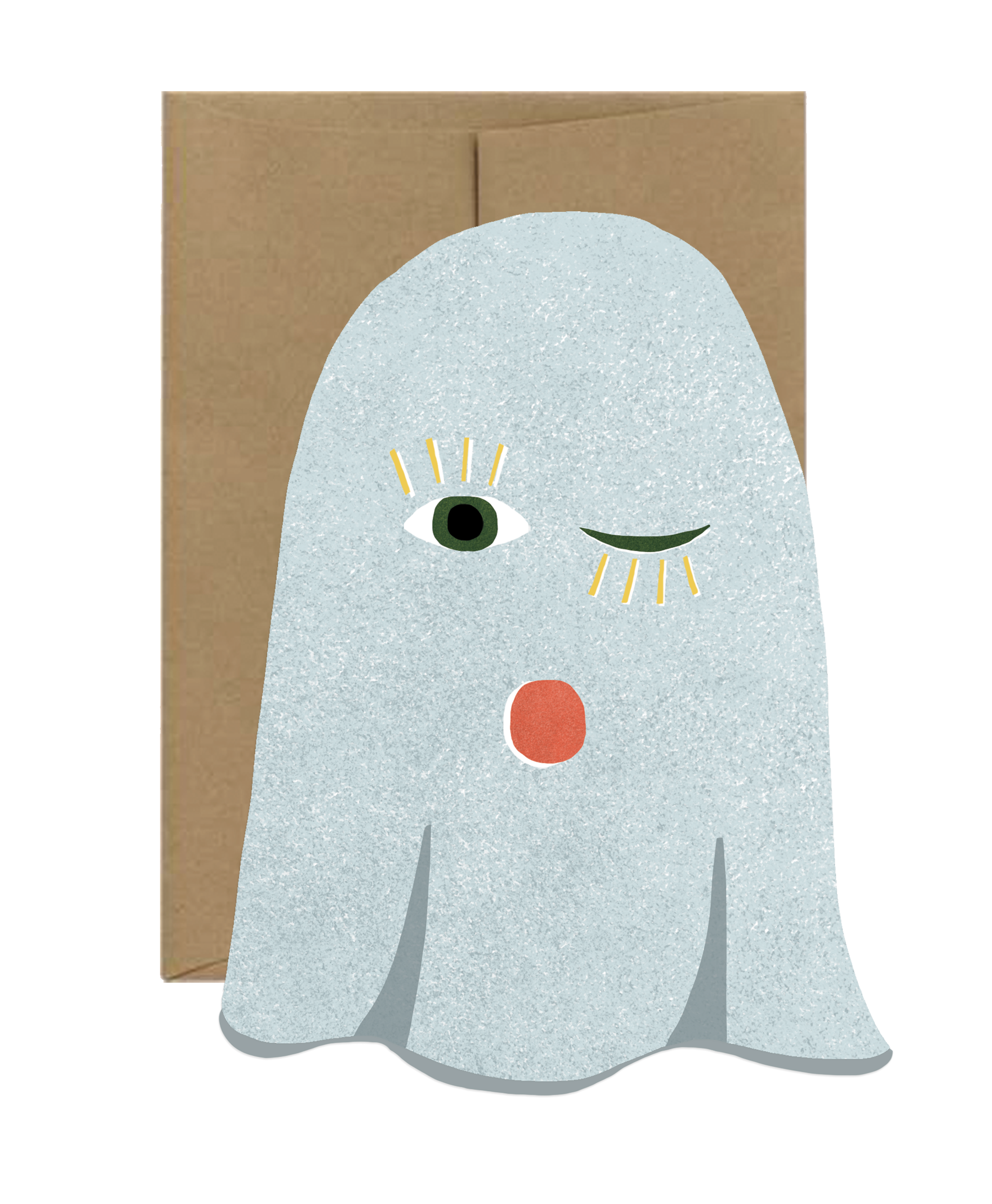 Ghost Blink, Die Cut Card – Isatopia