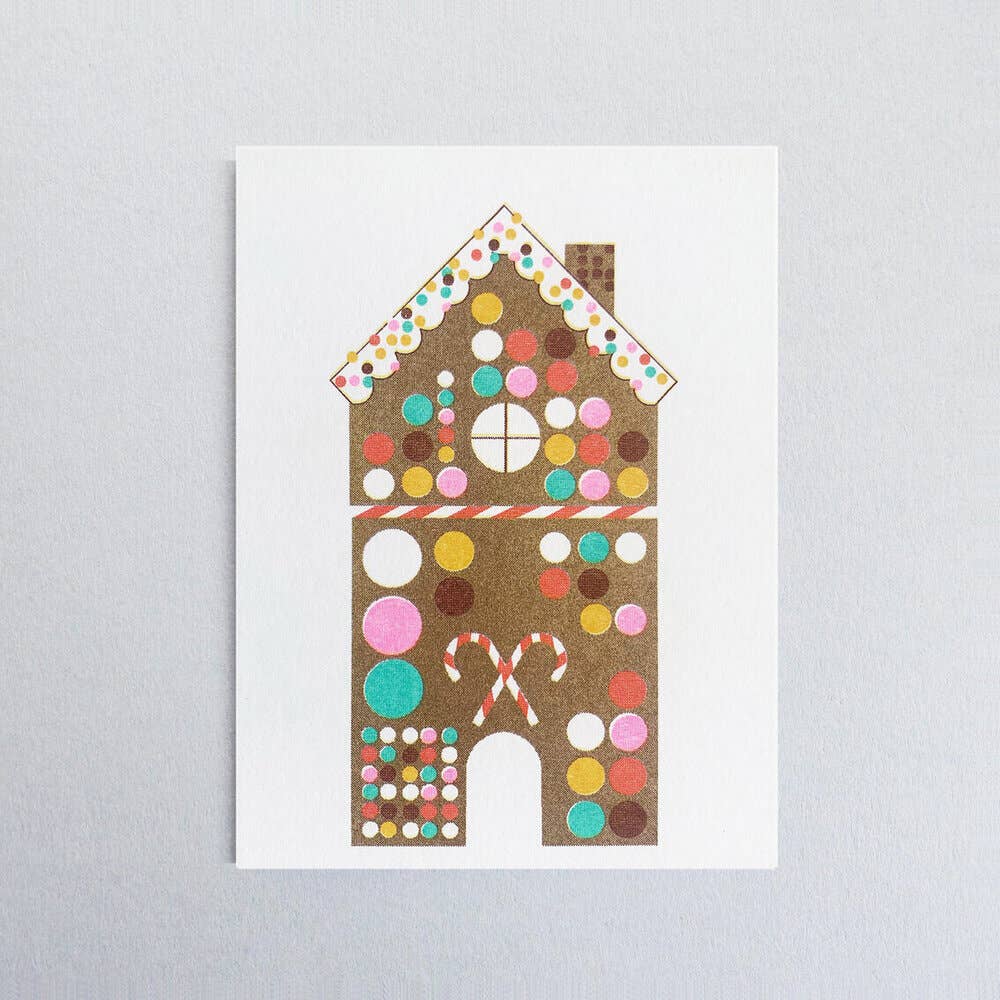 Gingerbread House Mini Card – Scout Editions