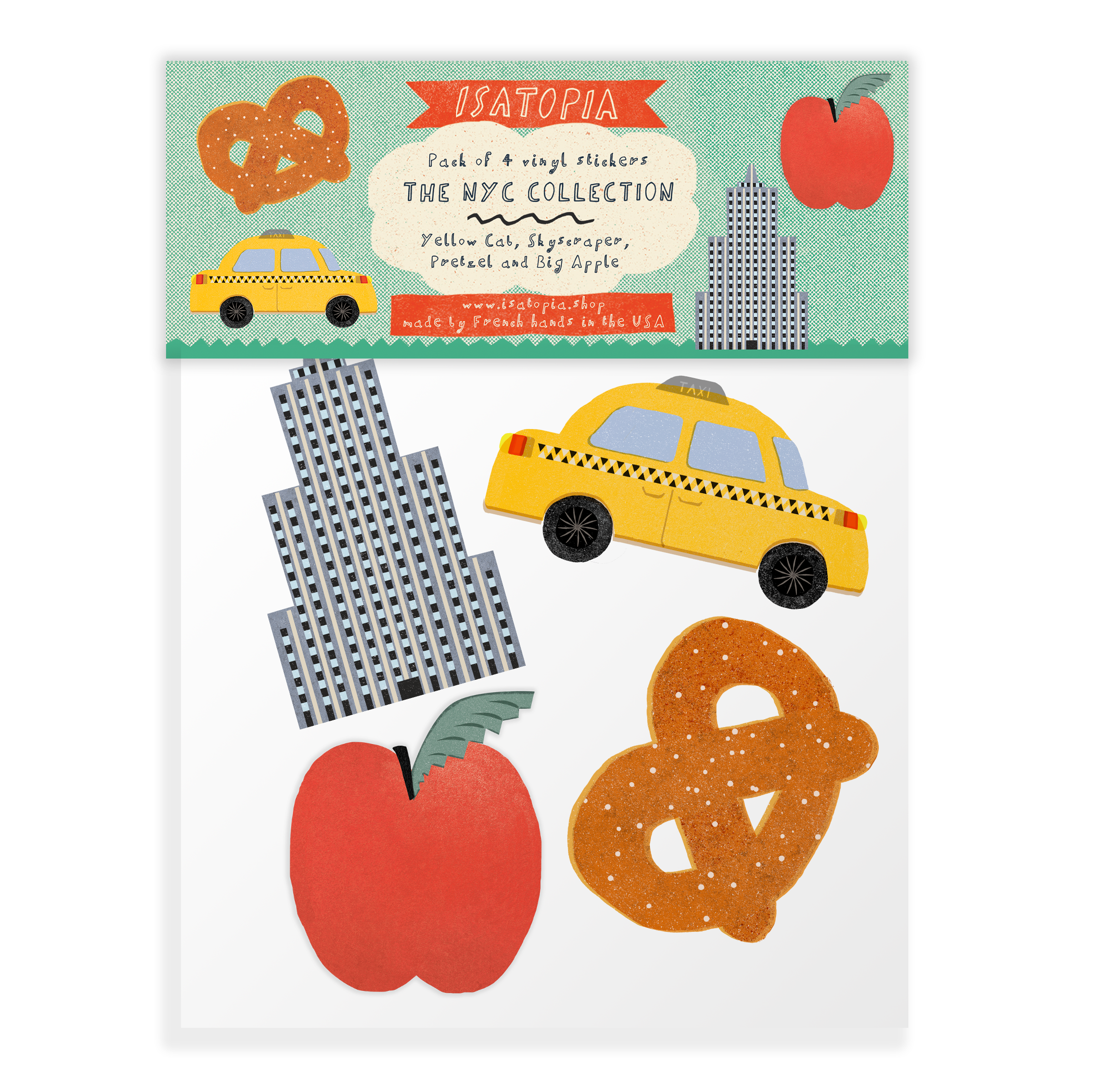 NYC Collection Stickers Pack